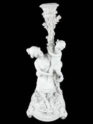 POLYESTER ANNE BEBEK ÇİÇEKLİ ŞAMDAN (50x22 cm) - Tual Hobi Sanat (1)