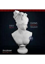 Polyester Antik Diana Heykeli Dev Boy (56x30cm) - Tual Hobi Sanat (1)