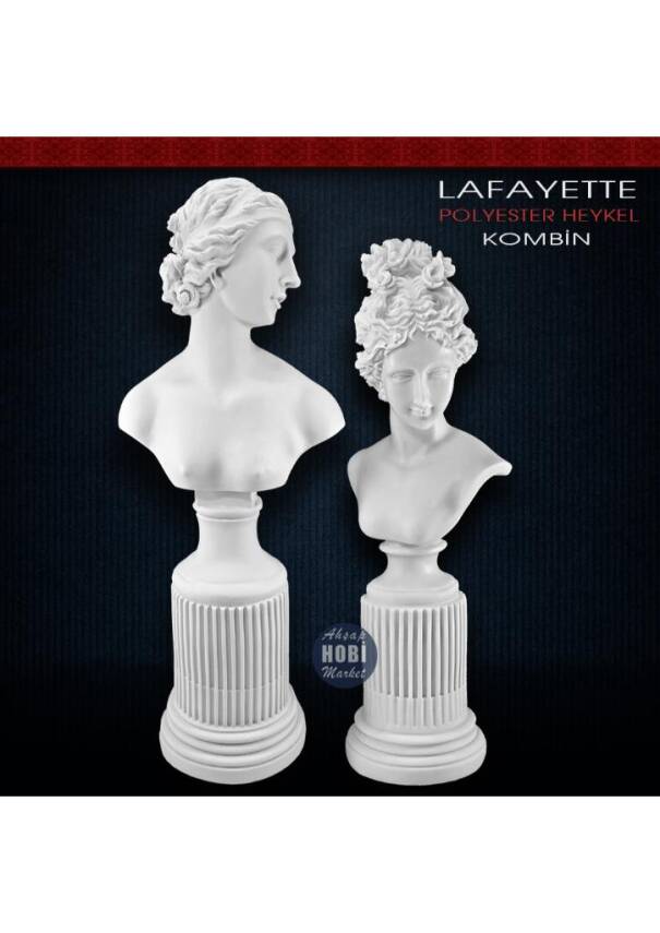 Polyester Lafayette Heykeli Büyük Boy (43x17cm) - 2