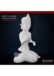 Polyester Medusa Heykeli Büyük Boy (40x26cm) HYK762 - Tual Hobi Sanat (1)