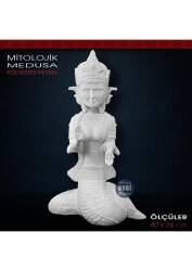 Polyester Medusa Heykeli Büyük Boy (40x26cm) HYK762 - Tual Hobi Sanat