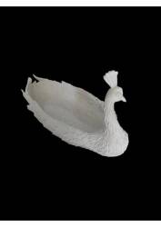 Polyester Tavus Kuşlu Kase Gondol (32x16cm) - Tual Hobi Sanat (1)