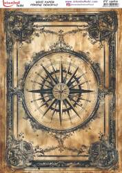 Pusula Desenli Pirinç Dekopaj Model : PT 1960 - Tual Hobi Craft İst