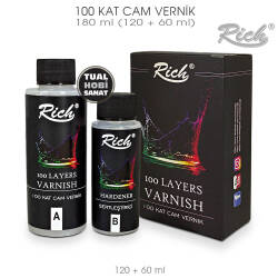 Rich 100 Kat Vernik - 100 Layers Varnish 180 ml - Rich