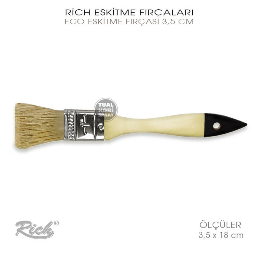 Rich Ekonomik Eskitme Fırçası No:1 (3,5 cm) - 1