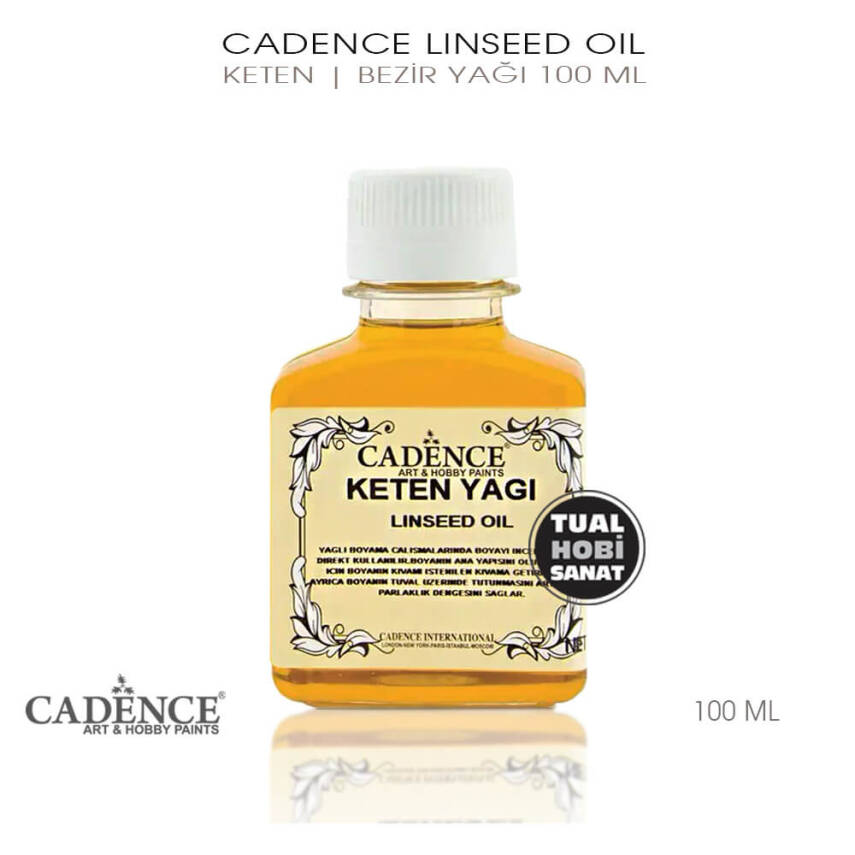 Cadence Keten Yağı Bezir Yağı 100 ml - 1