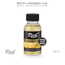 Rich Keten Yağı Bezir Yağı 100 ml - Rich