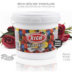 Rich Klasik Rölyef Pasta 1200 gr - Rich (1)
