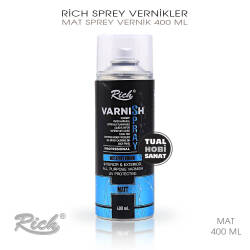 Rich Mat Sprey Vernik 400 ml - Rich