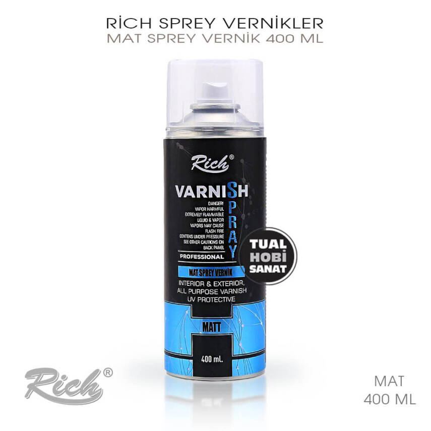 Rich Mat Sprey Vernik 400 ml - 1