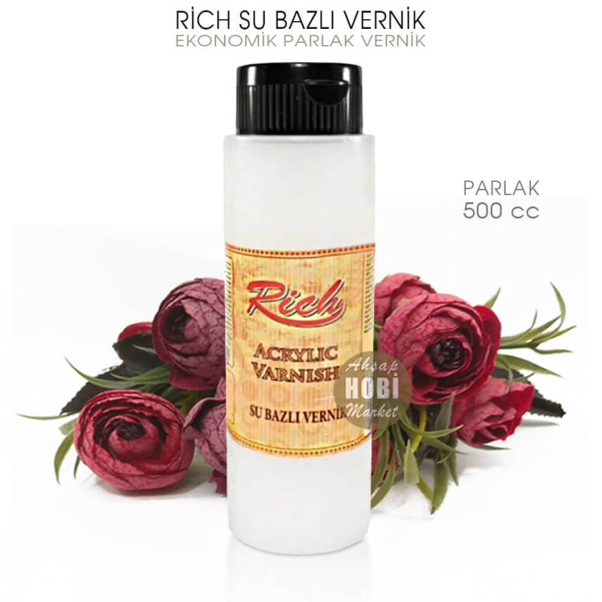 Rich Su Bazlı Ekonomik Parlak Vernik 500 cc - 2