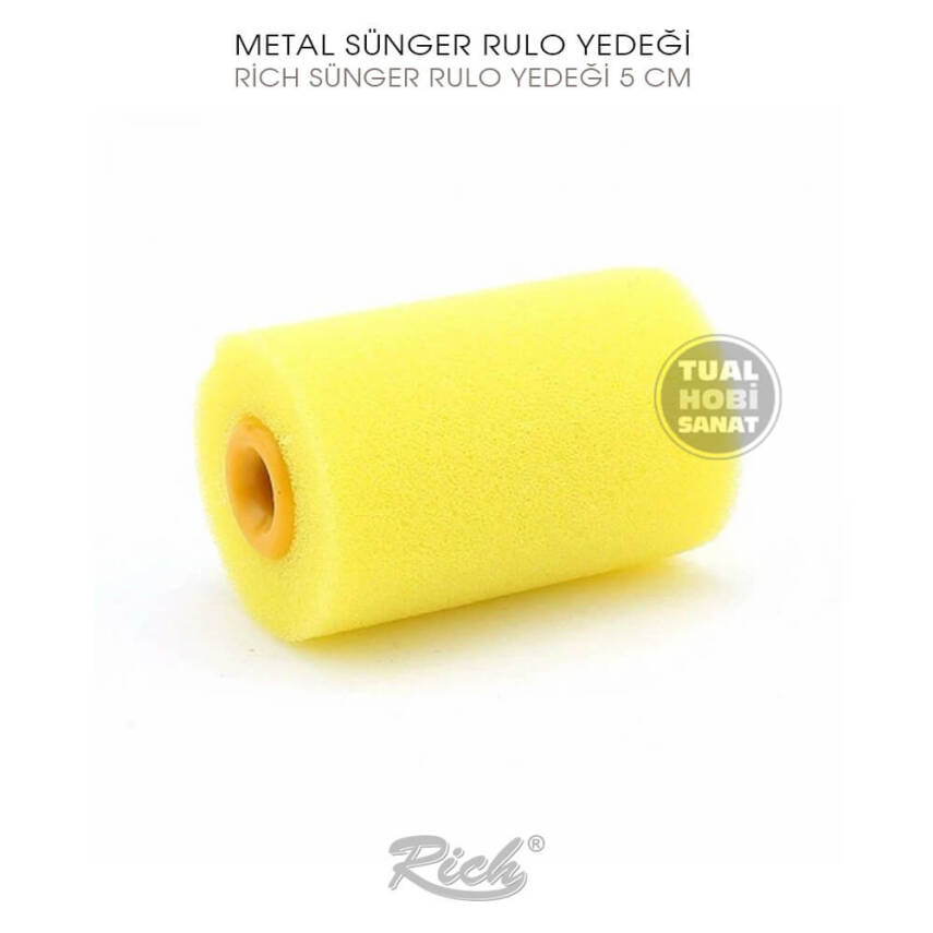 Rulo Sünger Fırça Yedeği Rich 5 cm - 1