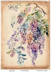 Salkım Desenli Pirinç Dekopaj Model : SLKM05 - Line Art