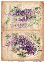 Salkım Desenli Pirinç Dekopaj Model : SLKM07 - Line Art