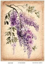 Salkım Desenli Pirinç Dekopaj Model : SLKM10 - Line Art