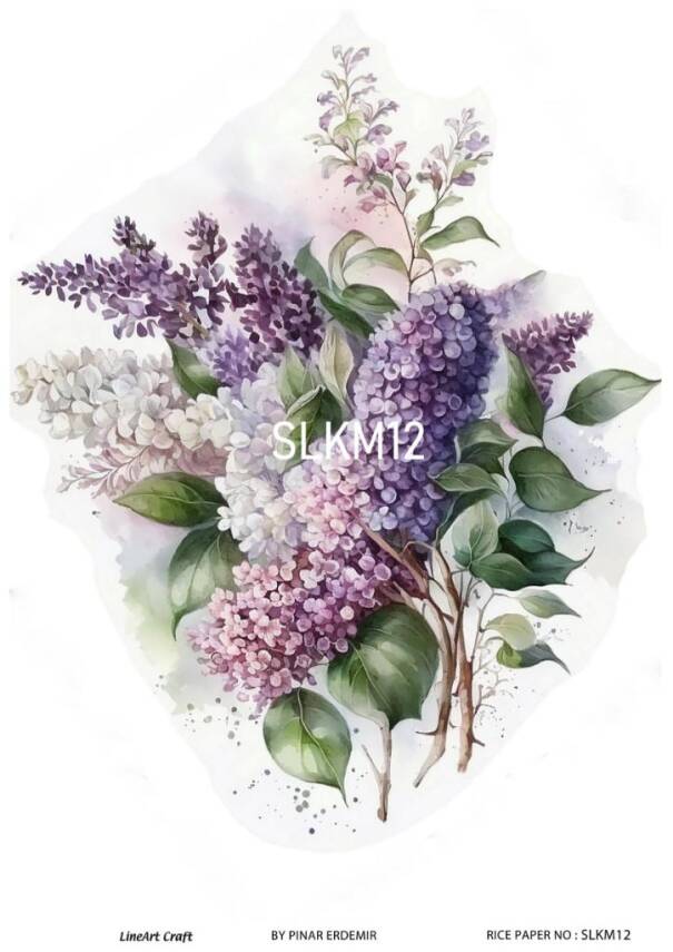 Salkım Desenli Pirinç Dekopaj Model : SLKM12 - 1