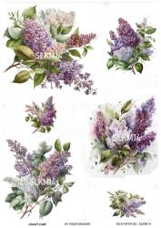 Salkım Desenli Pirinç Dekopaj Model : SLKM14 - Line Art