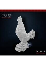 Şans Getiren Horoz Biblo (18x14 cm) Ham Polyester - Tual Hobi Sanat