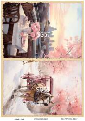 Sevgililer Desenli Pirinç Dekopaj Model : SG57 - Line Art