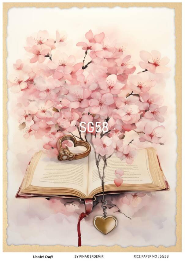 Sevgililer Desenli Pirinç Dekopaj Model : SG58 - 1