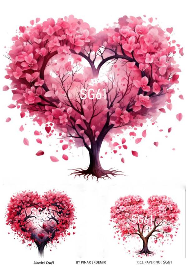 Sevgililer Desenli Pirinç Dekopaj Model : SG61 - 1