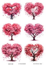 Sevgililer Desenli Pirinç Dekopaj Model : SG62 - Line Art