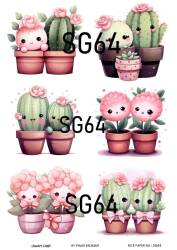 Sevgililer Desenli Pirinç Dekopaj Model : SG64 - Line Art