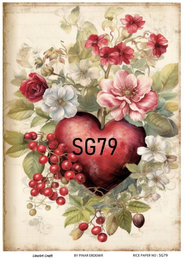 Sevgililer Desenli Pirinç Dekopaj Model : SG79 - 1