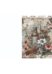 Şişe Desenli Pirinç Dekopaj Model : PT 0544 - Tual Hobi Craft İst