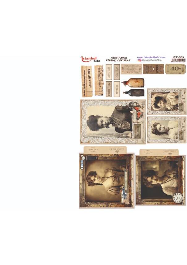 Şişe Desenli Pirinç Dekopaj Model : PT 0561 - 1