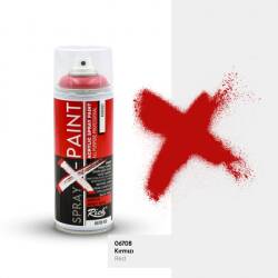 Spray X-Paint Akrilik Sprey Boya 6708 Kırmızı 400ml - Art-X