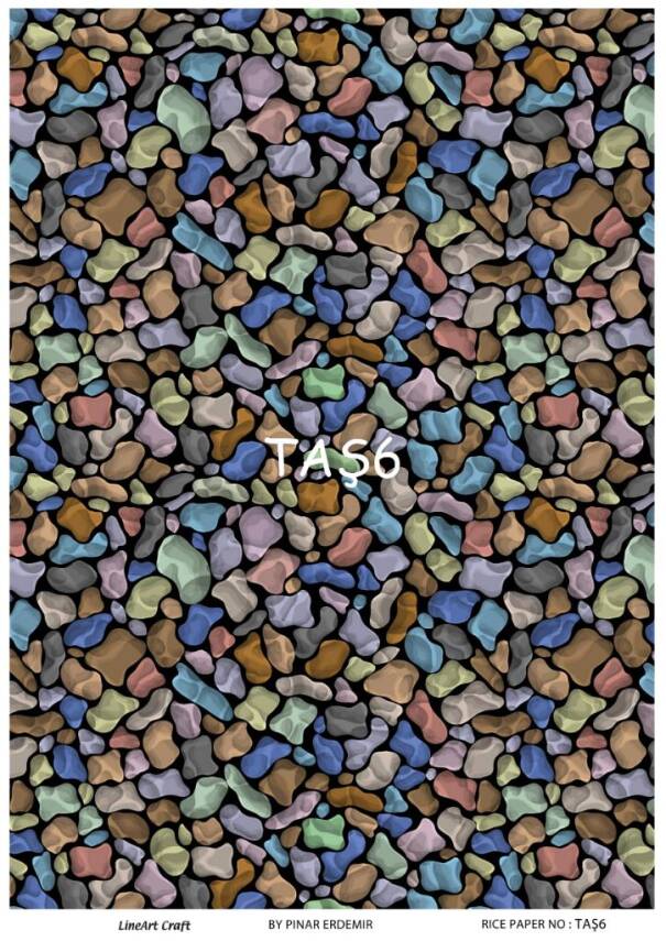Taş Desenli Pirinç Dekopaj Model : Taş 06 - 1