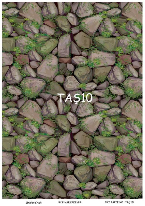 Taş Desenli Pirinç Dekopaj Model : Taş 10 - 1