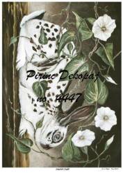 Tavşan Desenli Pirinç Dekopaj Model : 4447 - Line Art