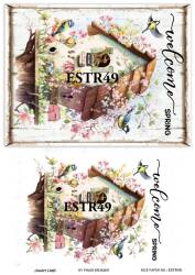 Tavşan Desenli Pirinç Dekopaj Model : ESTR49 - Line Art