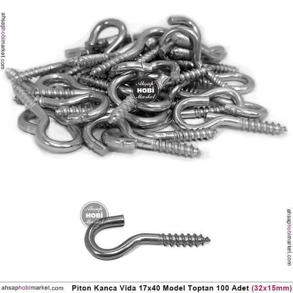 Toptan Piton Kanca Vida 17X40 Model (32x15 mm) 100 Adet - 1