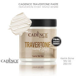 Traverten Efekt Pasta TRV02 Kemik Rengi 250 ml - Cadence