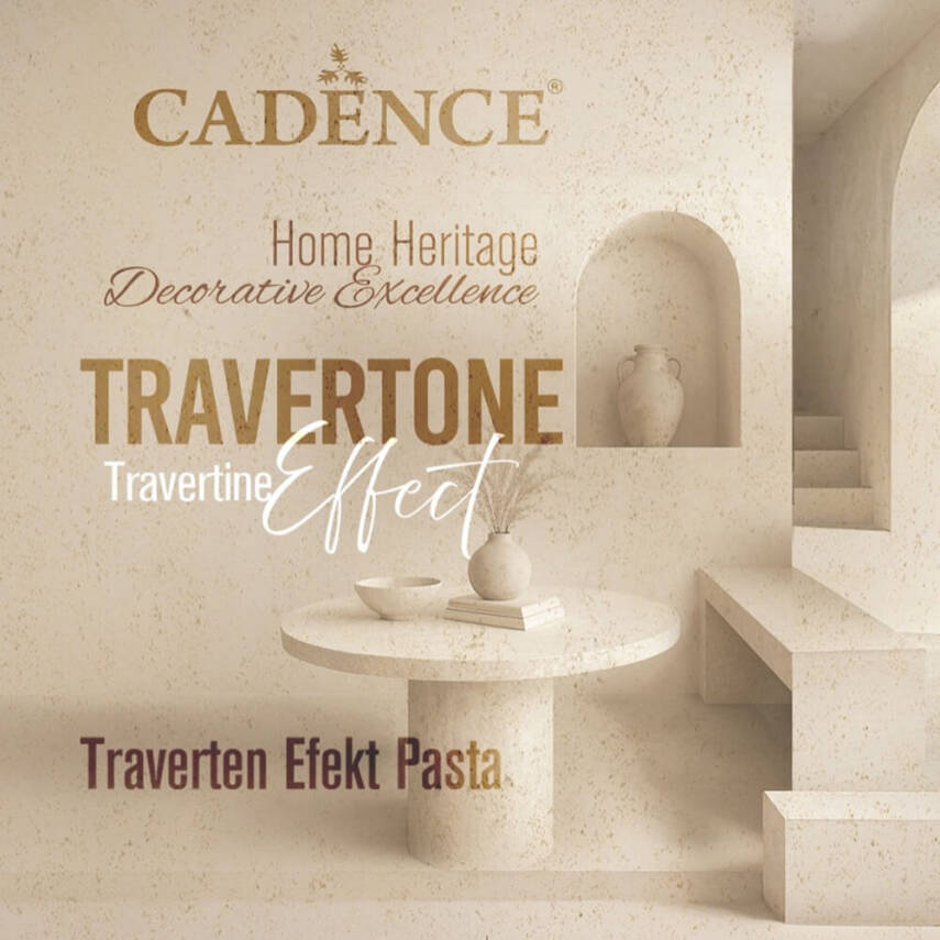 Traverten Efekt Pasta TRV02 Kemik Rengi 250 ml - 2