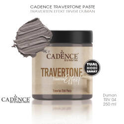 Traverten Efekt Pasta TRV04 Duman Rengi 250 ml - Cadence