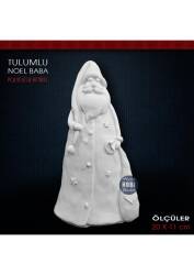 Tulumlu Noel Baba Biblo (20x11 cm) Ham Polyester - Tual Hobi Sanat