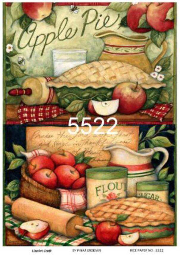 Turta Desenli Pirinç Dekopaj Model : 5522 - 1