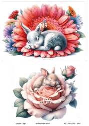 Uyuyan Minikler Desenli Pirinç Dekopaj Model : UM09 - Line Art