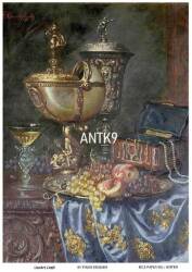 Vintage Antika Desenli Pirinç Dekopaj Model : ANTK09 - Line Art