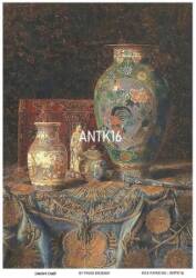 Vintage Antika Desenli Pirinç Dekopaj Model : ANTK16 - Line Art