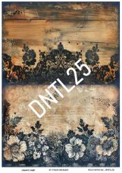 Vintage Dantel Desenli Pirinç Dekopaj Model : DNTL025 - Line Art