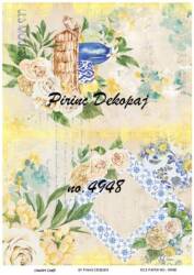 Vintage Desenli Pirinç Dekopaj Model : 4948 - Line Art