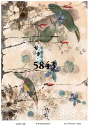 Vintage Karışık Desenli Pirinç Dekopaj Model : 5843 - Line Art