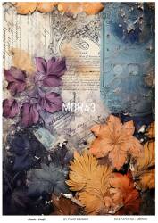 Vintage Mor Konseptli Pirinç Dekopaj Model : MOR43 - Line Art