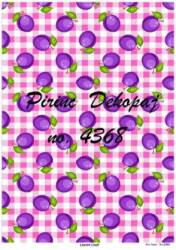 Vintage Mor Konseptli Pirinç Dekopaj Model:4368 - Line Art