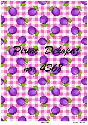 Vintage Mor Konseptli Pirinç Dekopaj Model:4368 - 1